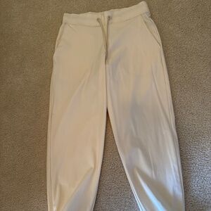 Noli cream jogger pants
